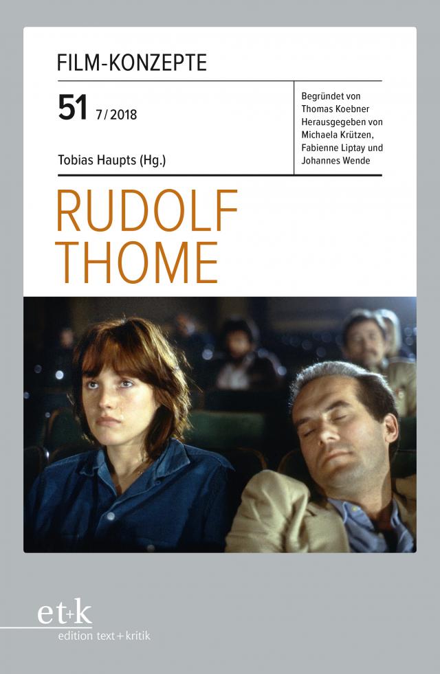 FILM-KONZEPTE 51 - Rudolf Thome Film-Konzepte  