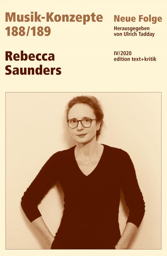 Rebecca Saunders Musik-Konzepte  