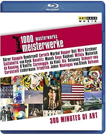 1000 Meisterwerke - 300 Minutes of  Art, 1 Blu-ray