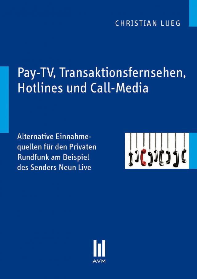 Pay-TV, Transaktionsfernsehen, Hotlines und Call-Media