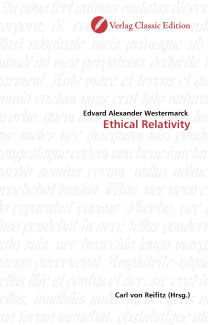 Ethical Relativity