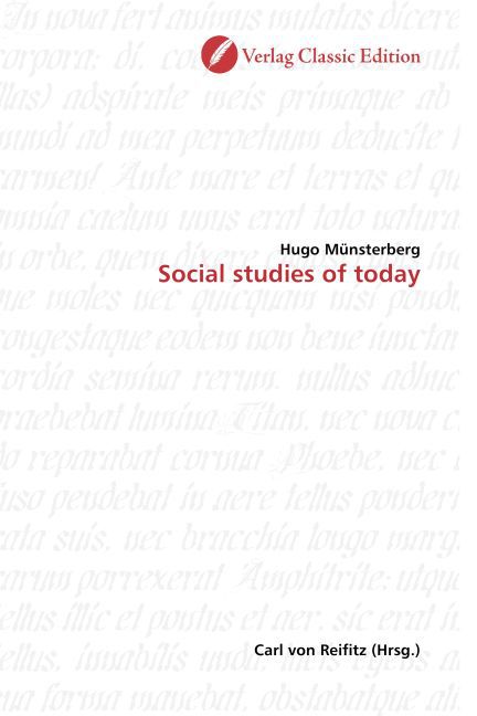 Social studies of today