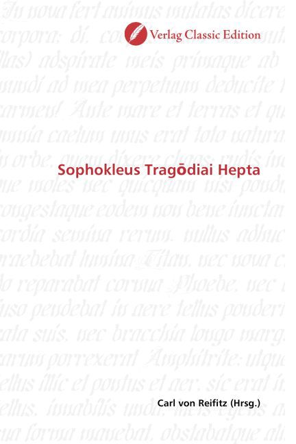 Sophokleus Trag diai Hepta