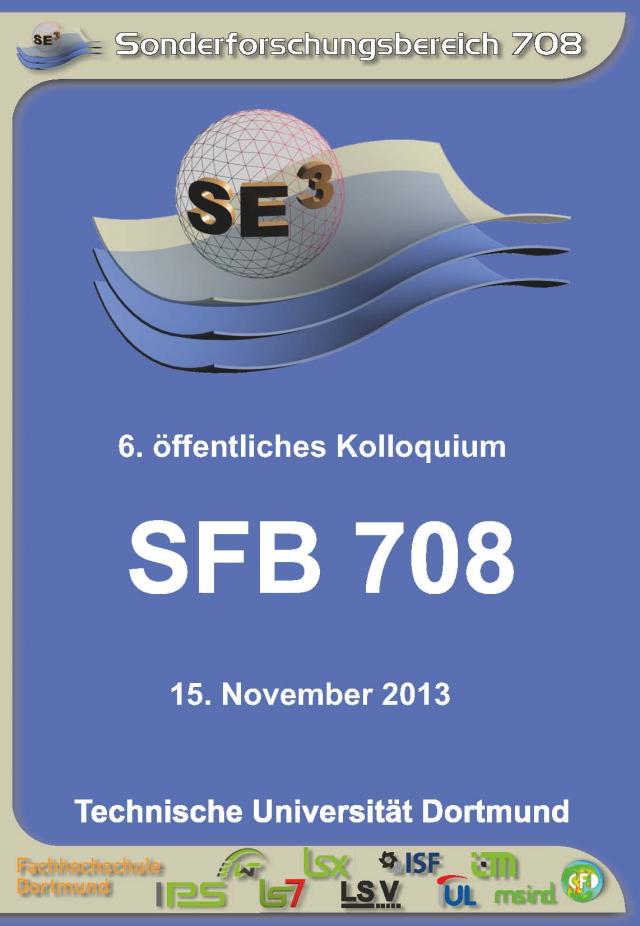 SFB 708 - 3D-Surface Engineering für Werkzeugsysteme der Blechformteilefertigung - Erzeugung, Modellierung, Bearbeitung