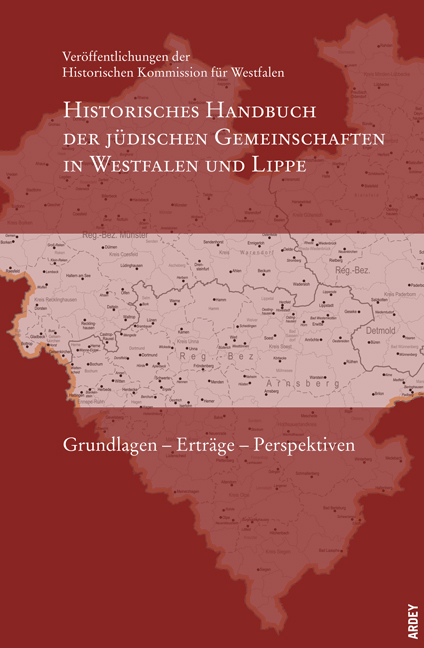 Historisches Handbuch der jüdischen Gemeinschaften in Westfalen und Lippe