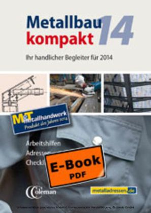 Metallbau kompakt 2014 (E-Book)