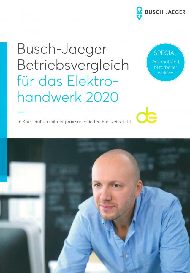 Busch-Jaeger Betriebsvergleich für das Elektrohandwerk 2020