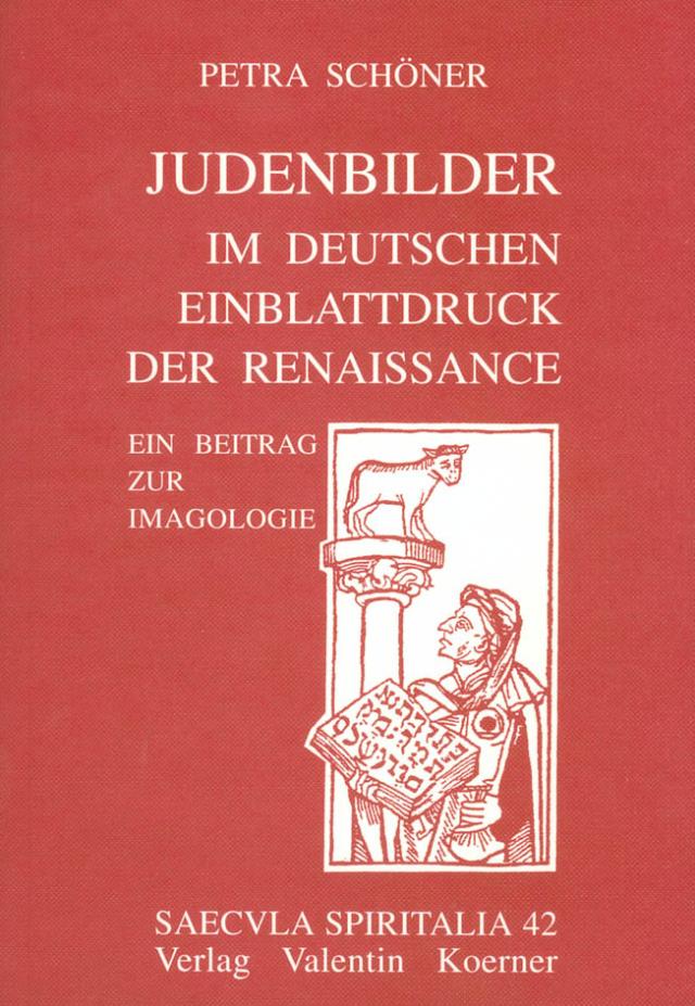 Judenbilder im deutschen Einblattdruck der Renaissance