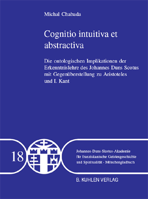 Cognitio intuitiva et abstractiva - Band 18