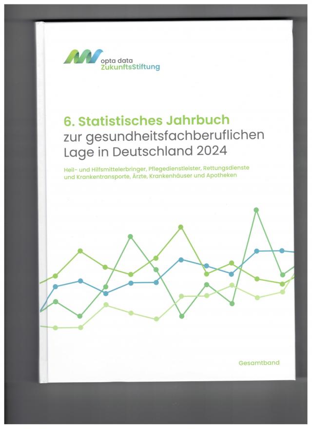 6. Statistisches Jahrbuch zur gesundheitsfachberuflichen Lage in Deutschland 2024