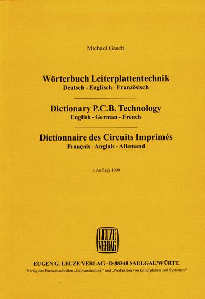 Wörterbuch Leiterplattentechnik