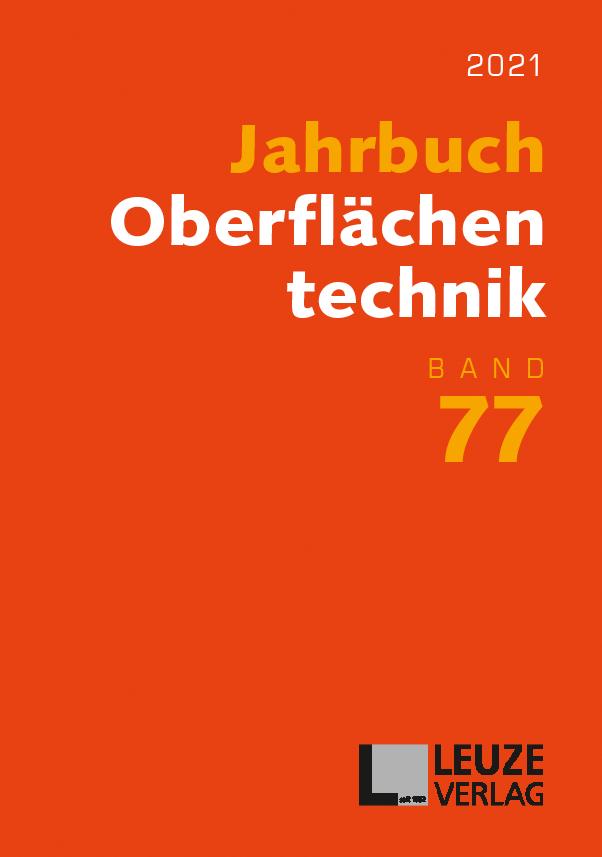 Jahrbuch Oberflächentechnik 2021