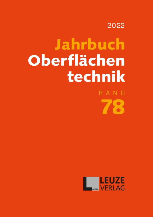 Jahrbuch Oberflächentechnik 2022