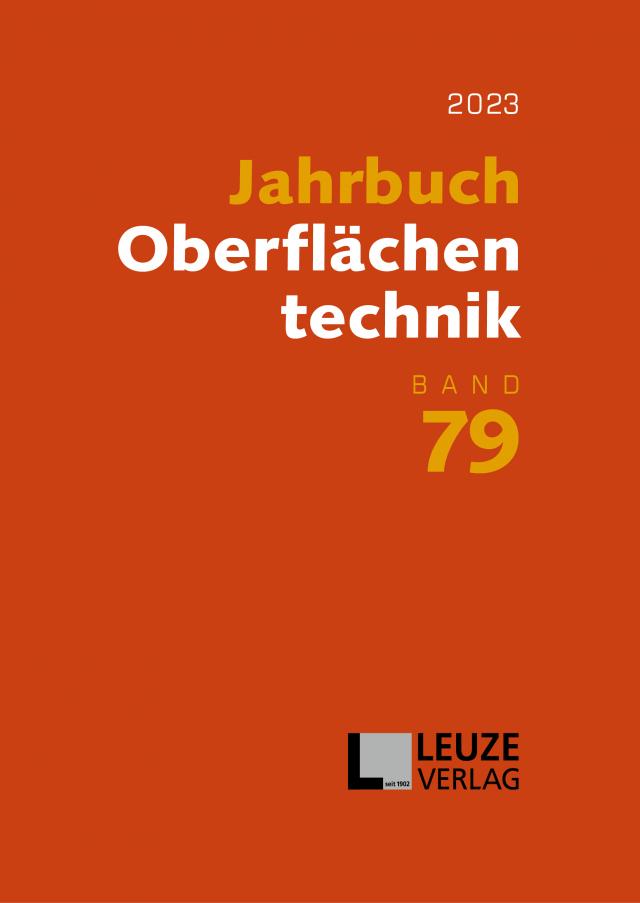 Jahrbuch Oberflächentechnik