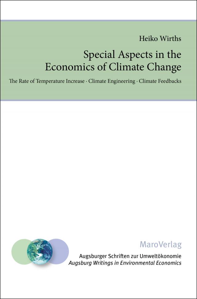 Special Aspects in the Economics of Climate Change