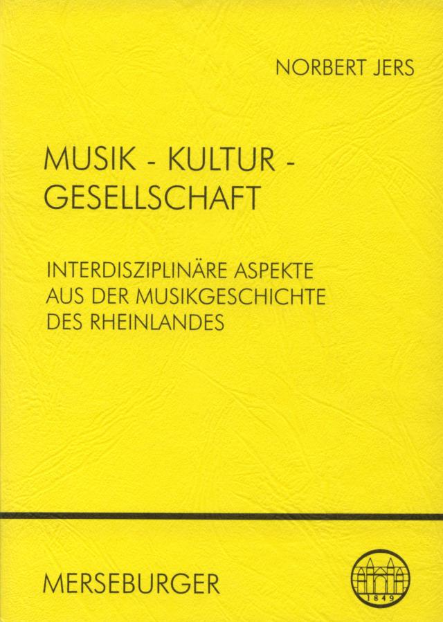 Musik - Kultur - Gesellschaft