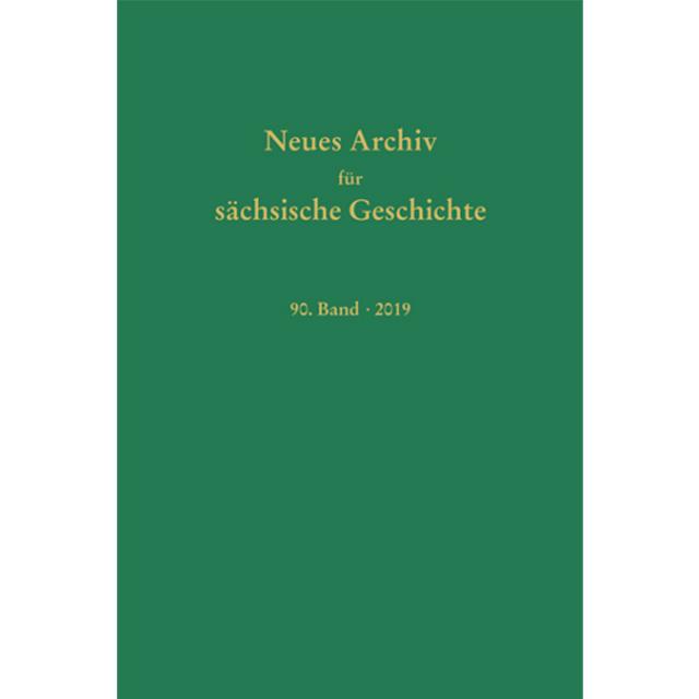 Neues Archiv für Sächsische Geschichte