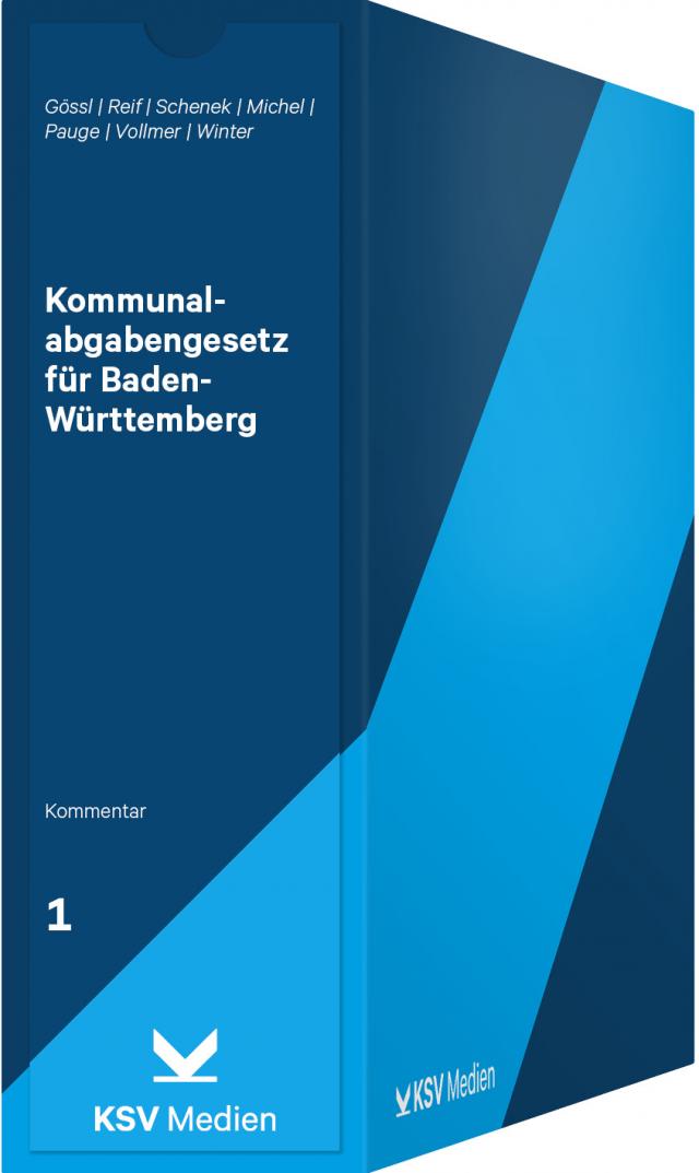 Kommunalabgabengesetz für Baden-Württemberg