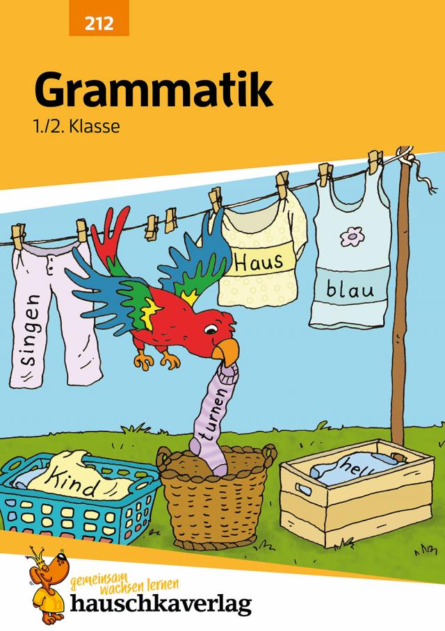 Deutsch 1./2. Klasse Übungsheft - Grammatik