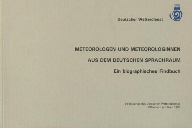 Meteorologen und Meteorologinnen aus dem deutschen Sprachraum
