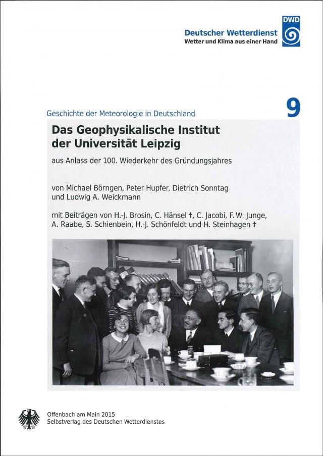Das Geophysikalische Institut der Universität Leipzig