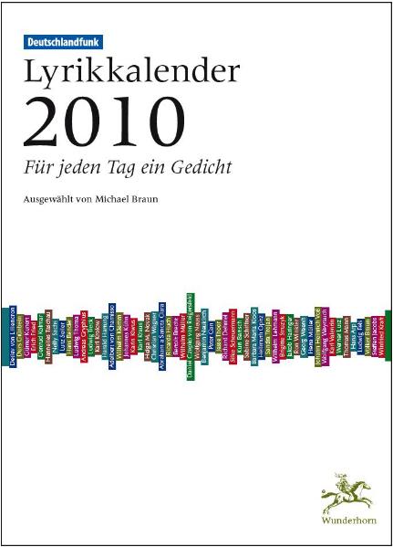 Deutschlandfunk Lyrikkalender 2010