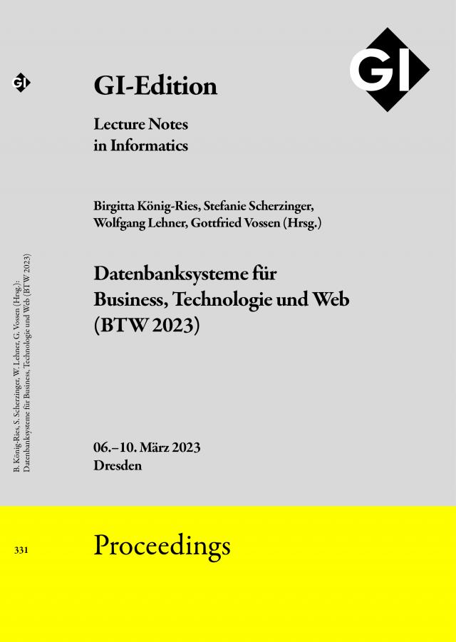 GI Edition Proceedings Band 331 