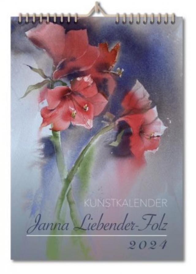Kunstkalender „Janna Liebender-Folz 2024“