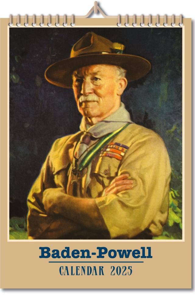 Baden-Powell – Historischer Kalender 2025