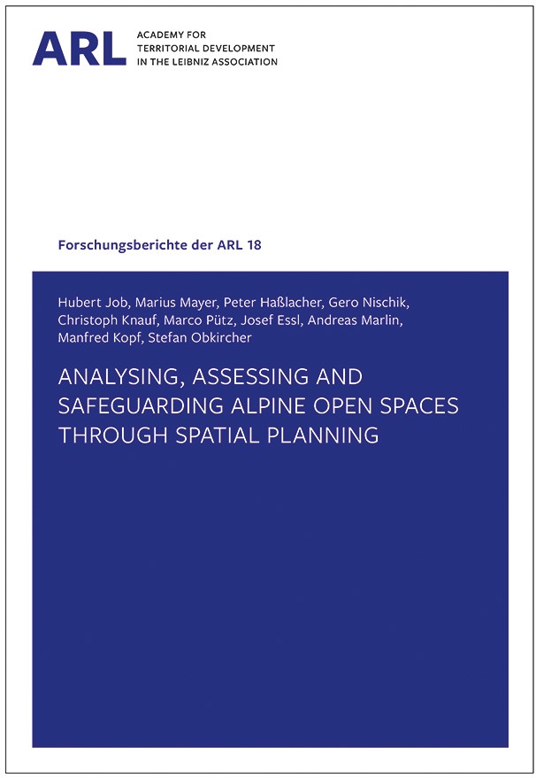 Analysing, assessing and safeguarding Alpine open spaces through spatial planning
