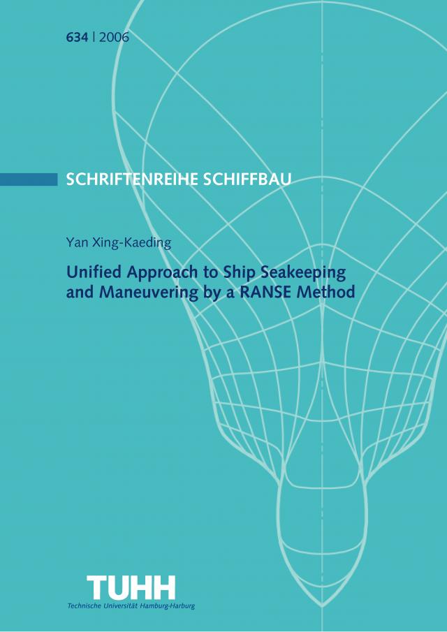 Unified Approach to Ship Seakeeping and Maneuvering by a RANSE Method