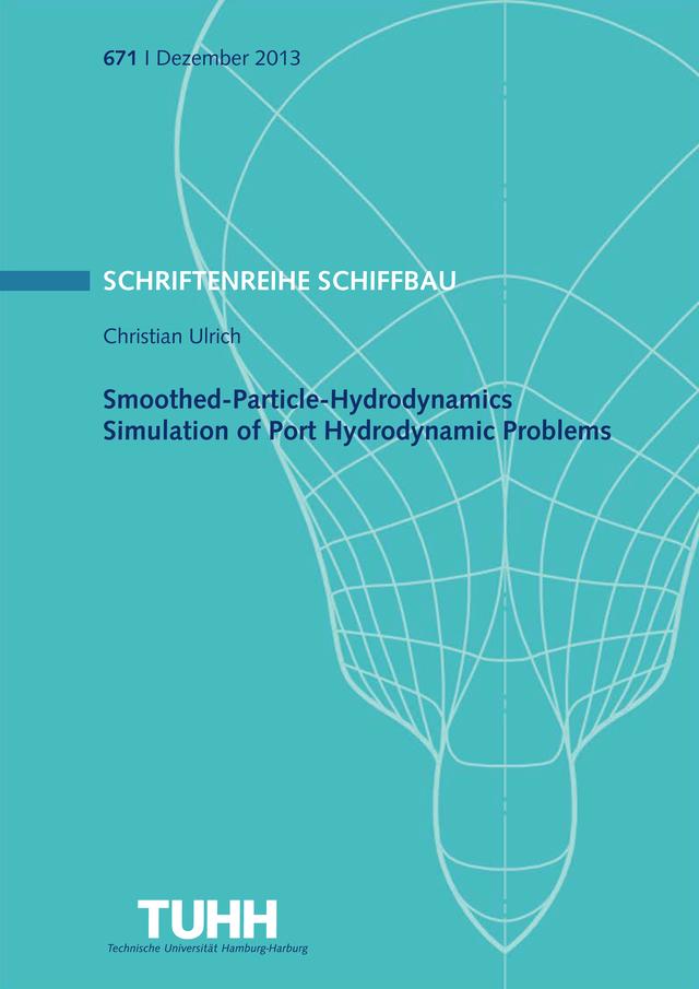 Smoothed-Particle-Hydrodynamics Simulation of Port Hydrodynamic Problems