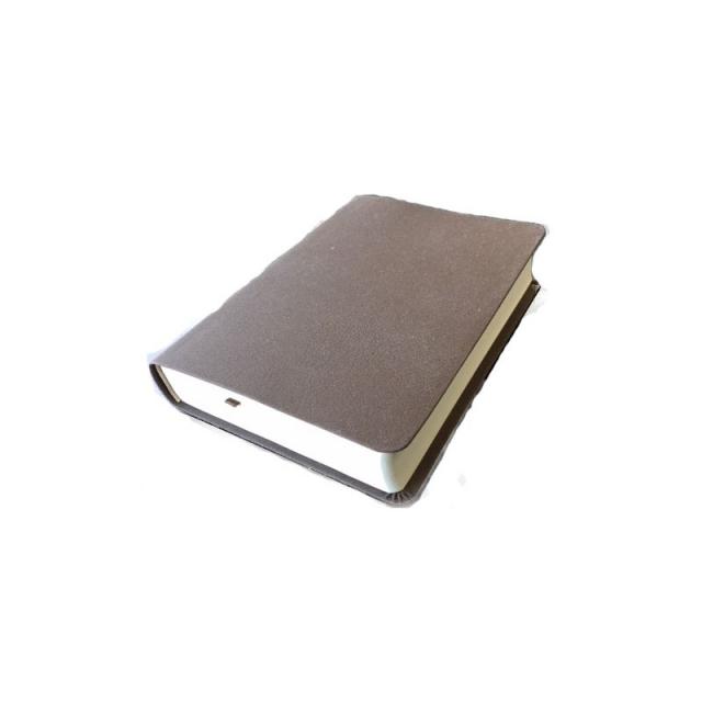 Die Bibel - größere Taschenbibel (Bonded-Leather, grau-braun)
