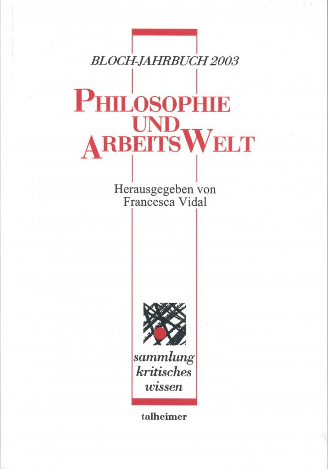 Bloch-Jahrbuch 2003