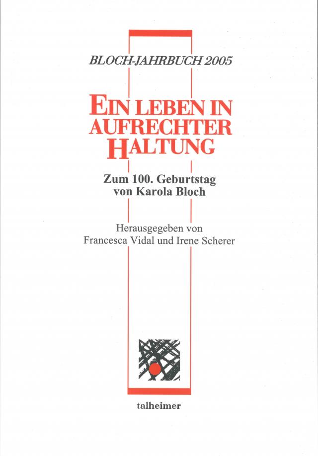 Bloch-Jahrbuch 2005