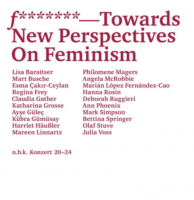 f******* –Towards New Perspectives On Feminism