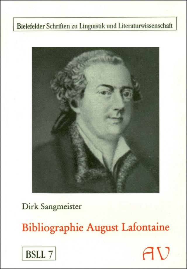 Bibliographie August Lafontaine