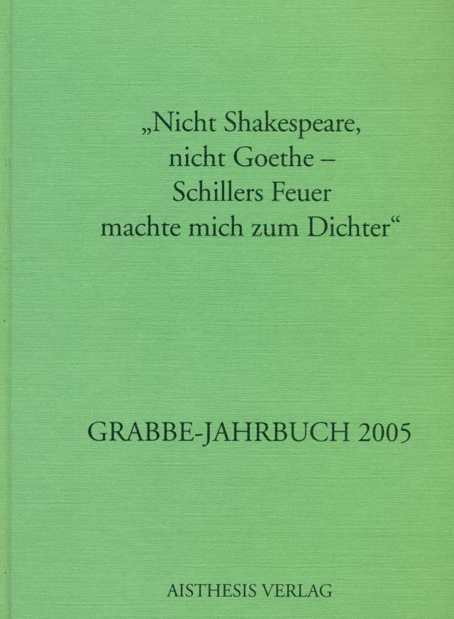 Grabbe-Jahrbuch / 