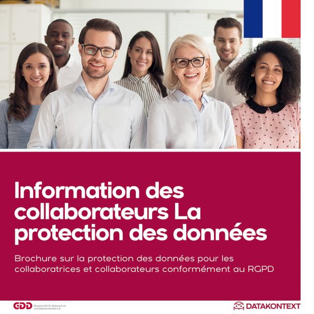 Mitarbeiterinformation Datenschutz (französische Ausgabe)