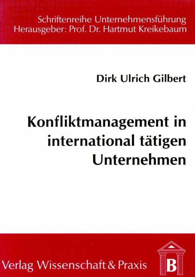 Konfliktmanagement in international tätigen Unternehmen.