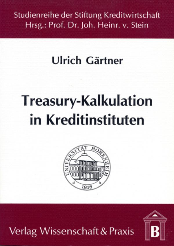 Treasury-Kalkulation in Kreditinstituten.