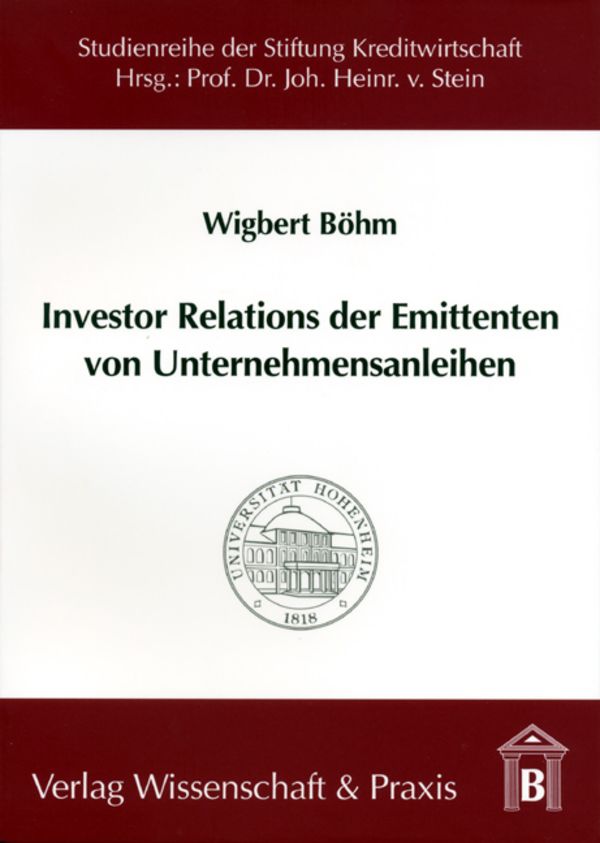 Investor Relations der Emittenten von Unternehmensanleihen.