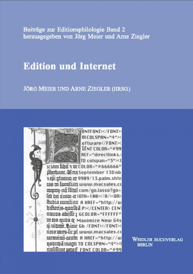 Edition und Internet
