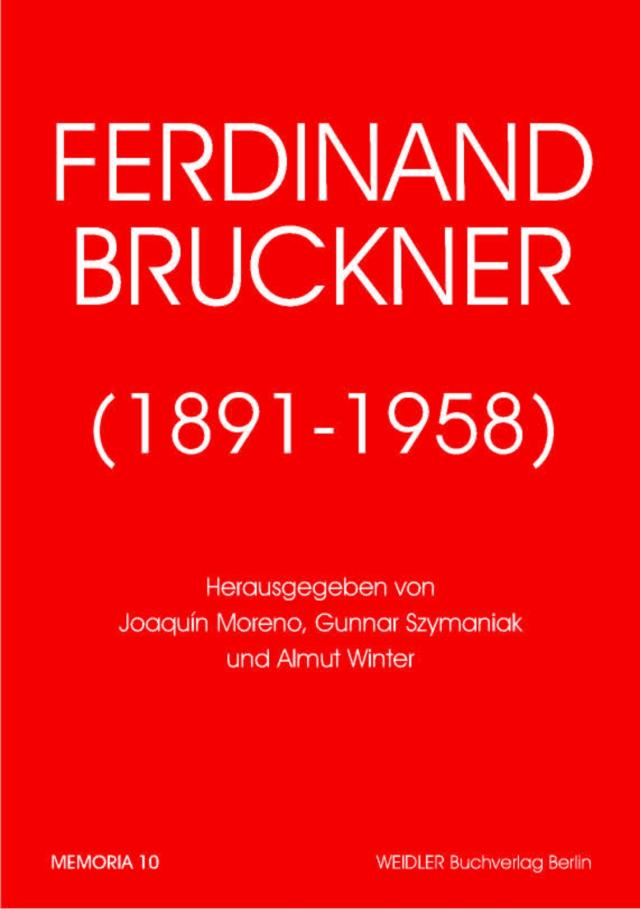 Ferdinand Bruckner (1891-1958)