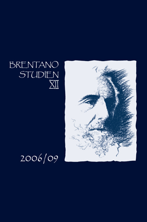 Brentano Studien. Internationales Jahrbuch der Franz Brentano Forschung / Brentano Studien XII