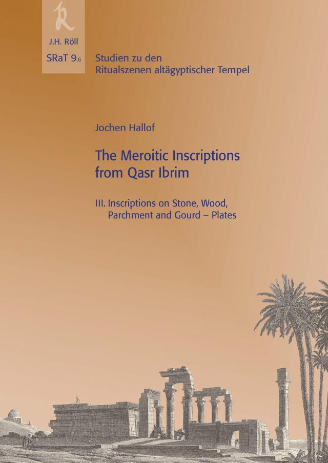 The Meroitic Inscriptions from Qasr Ibrim