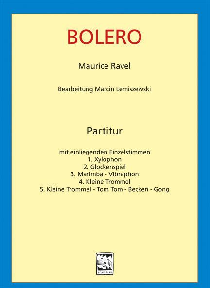 Bolero Quintett für Schlagwerk