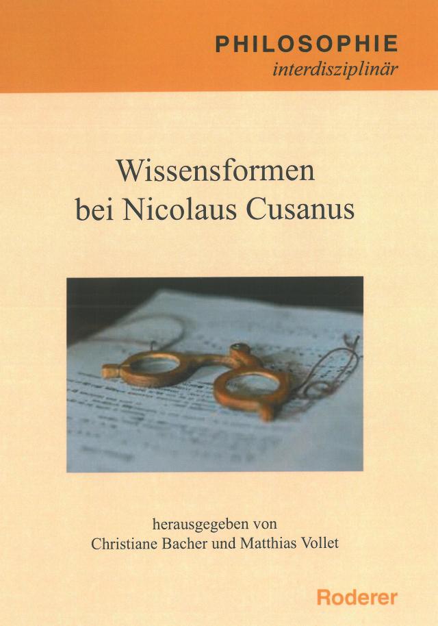 Wissensformen bei Nicolaus Cusanus