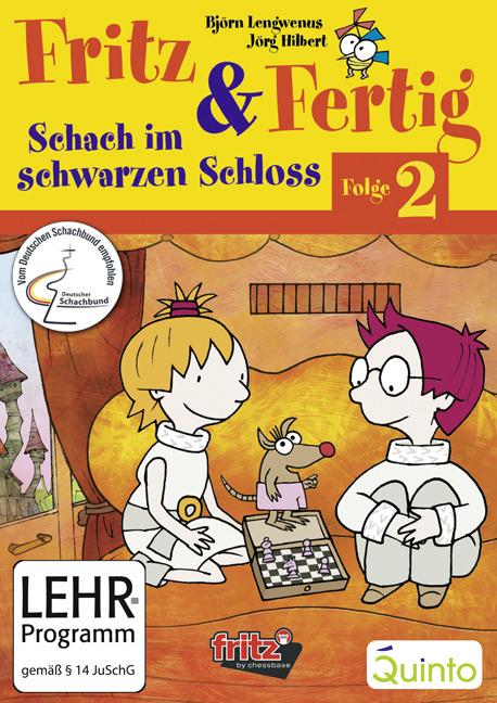 Fritz und Fertig Folge 2 - Schach im schwarzen Schloß. Folge.2, 1 CD-ROM für PC
