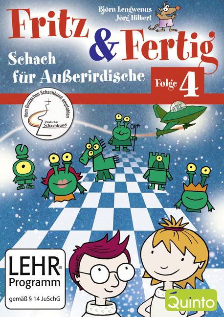 Fritz & Fertig Folge 4 - Schach für Außerirdische. Folge.4, 1 CD-ROM für PC